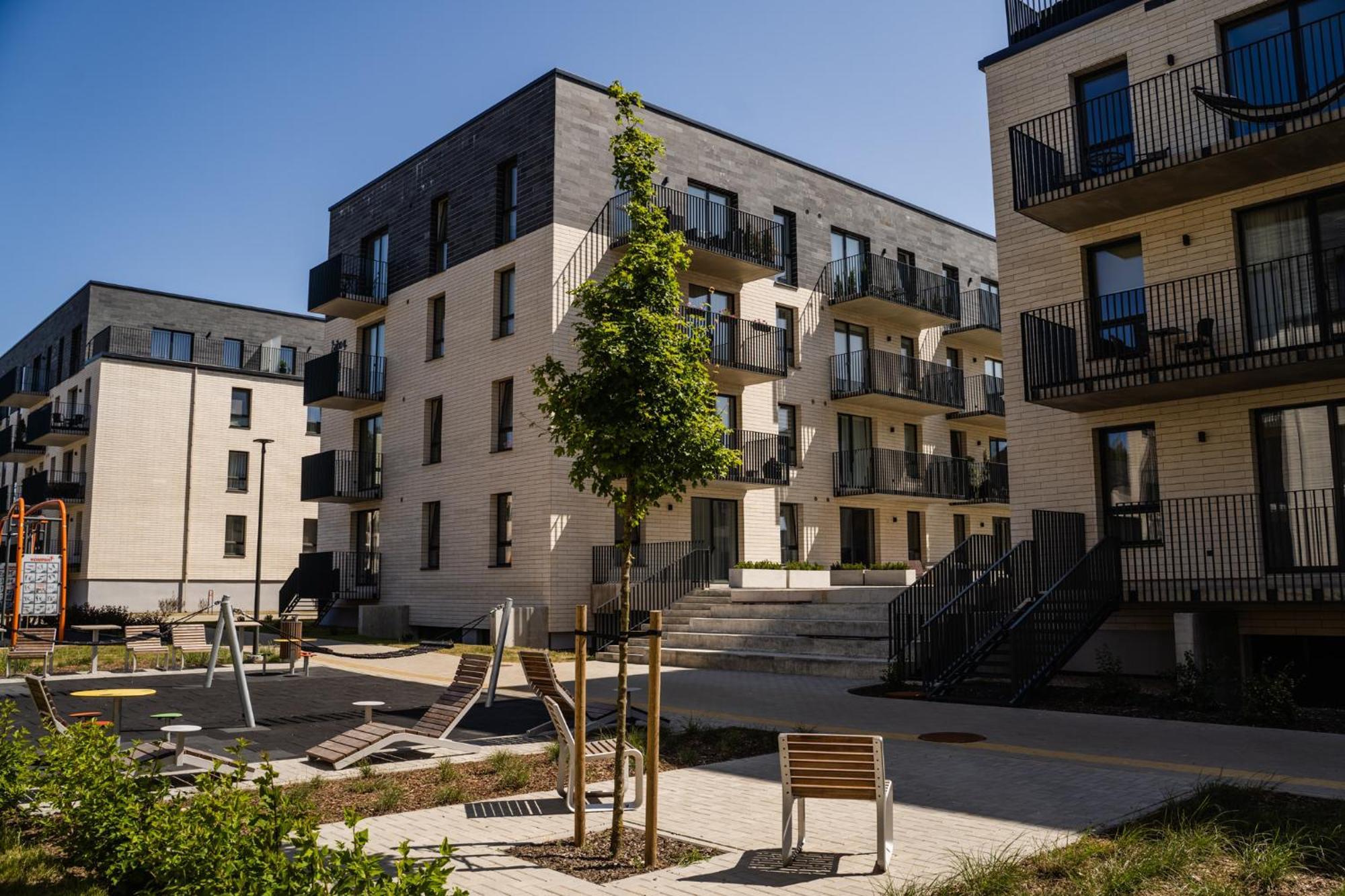 Lazdyneliu Vingis, Free Underground Parking, Long Stays Welcome VNO Eksteriør billede